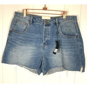 One Teaspoon Legend High Waist Mom Short NWT Size‎ 34